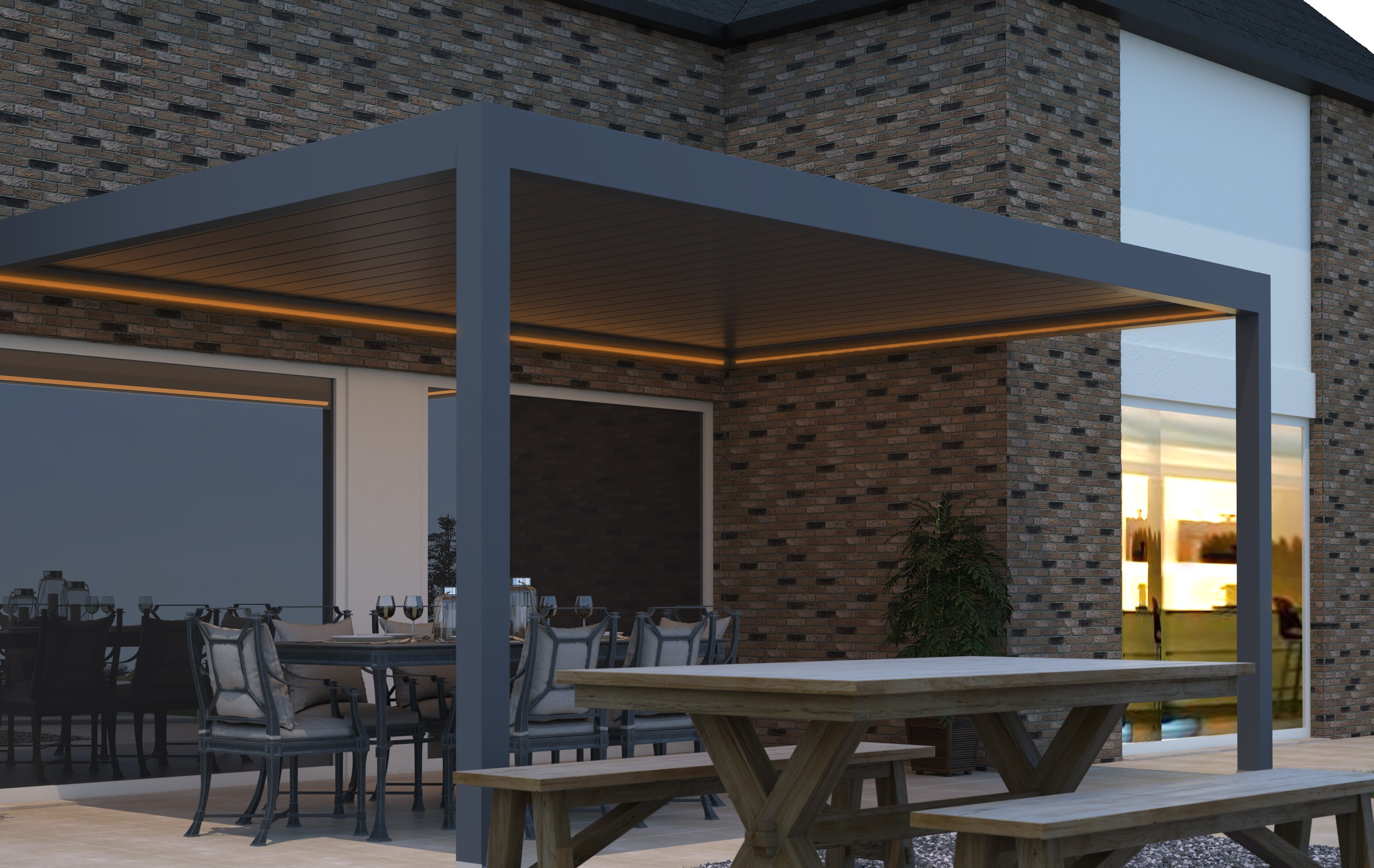 Lifestyle Pergola – Electric Louvred Roof